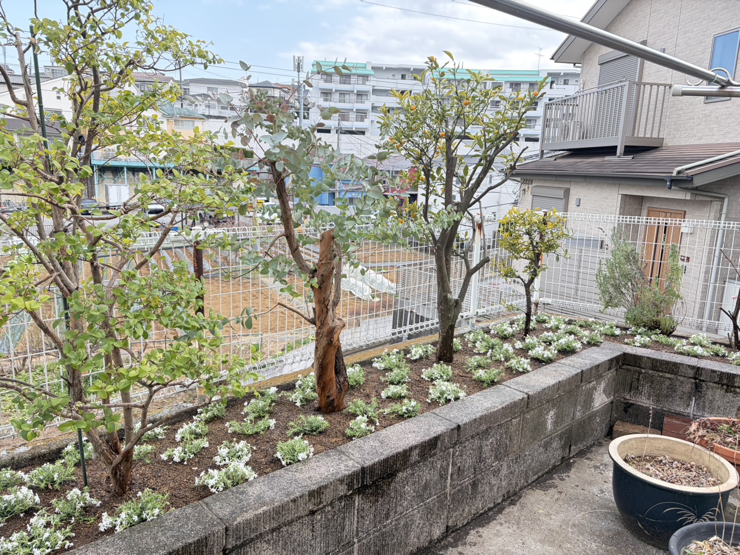 個人邸さま お庭づくり